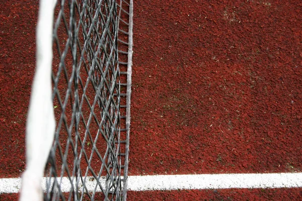 Tennisbaan Tennisbaan Netwerk — Stockfoto