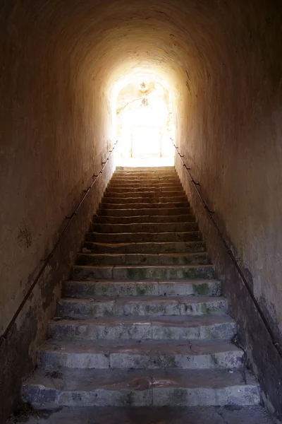 Tremiti Island Old Staircase Ruins — Stock Photo, Image