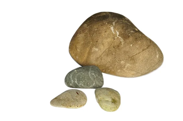 Галечные Камни Пляжные Скалы — стоковое фото
