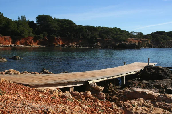 Vue Sur Une Belle Côte Mer — Photo