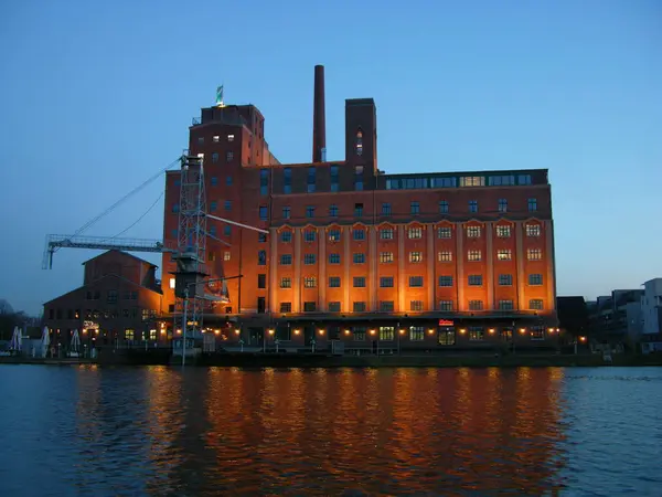 Inner Harbor Duisburg — Stock Photo, Image