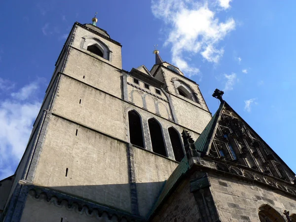 John Kerk Oudste Parochiekerk Magdeburg Exacte Datum Van Eerste Steen — Stockfoto