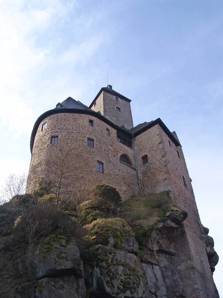 Vista Panorámica Hermosa Arquitectura Medieval Fortaleza — Foto de Stock