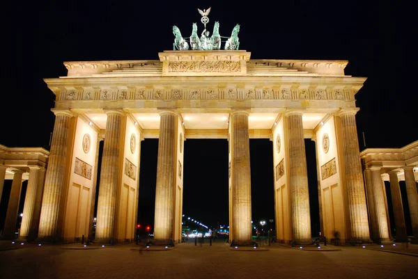 Porta Brandeburgo Berlino — Foto Stock