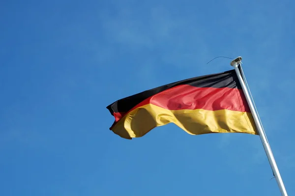 Deutsche Flagge Offizielle Farben Und Proportionen Korrekt — Stockfoto