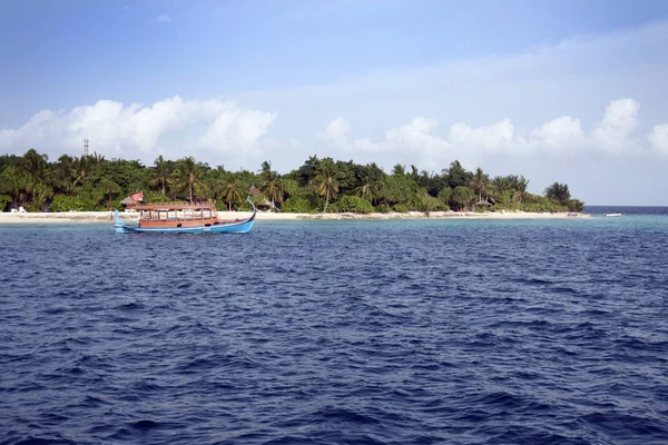 Makunudu Eiland Malediven — Stockfoto