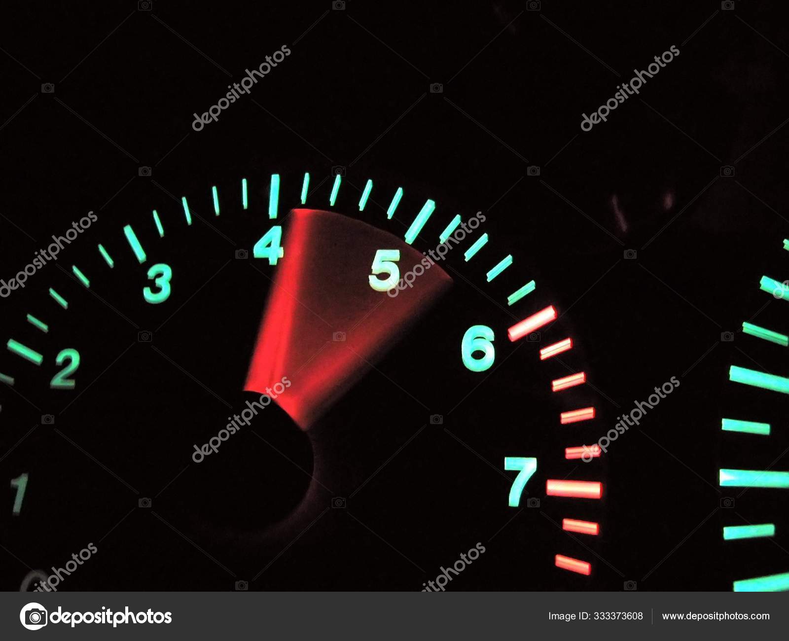 Dashboard Indicator Transportation Instrument Stock Photo by