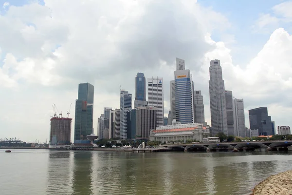 Blick Auf Die Stadt Bangkok Sommer — Stockfoto