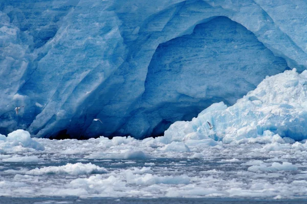 Změna Klimatu Arktický Ledovec — Stock fotografie