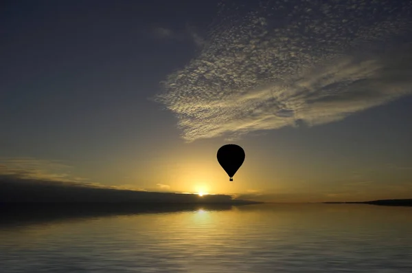 Volando Verso Notte — Foto Stock