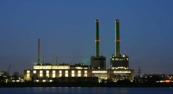 Central Eléctrica Central Eléctrica Generación Energía — Foto de Stock
