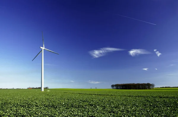 Energía Eólica Molino Viento — Foto de Stock