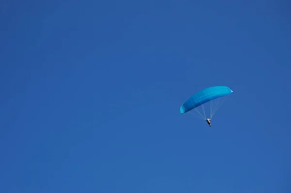 Parapente Esporte Aventura Recreativa Competitiva — Fotografia de Stock