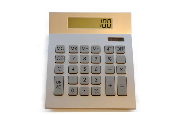 Calculator Financing Mathematics Counting Buttons — Stock Photo, Image