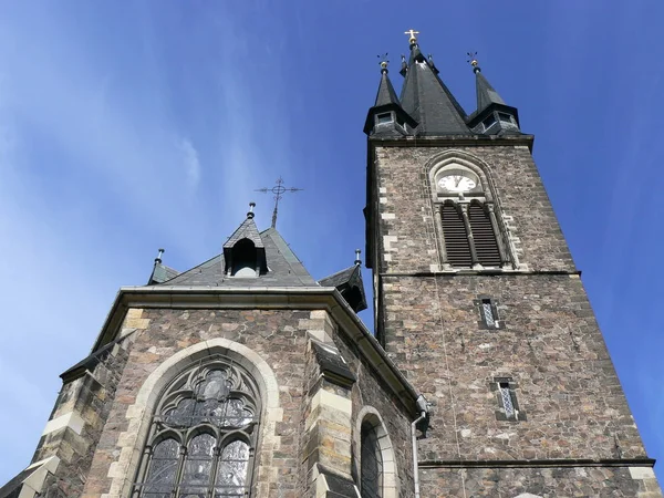 Freital Deki Kilisesi — Stok fotoğraf