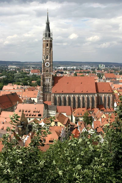 Landshut Town Tyskland — Stockfoto
