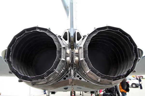 Engine Fighter Jet – stockfoto