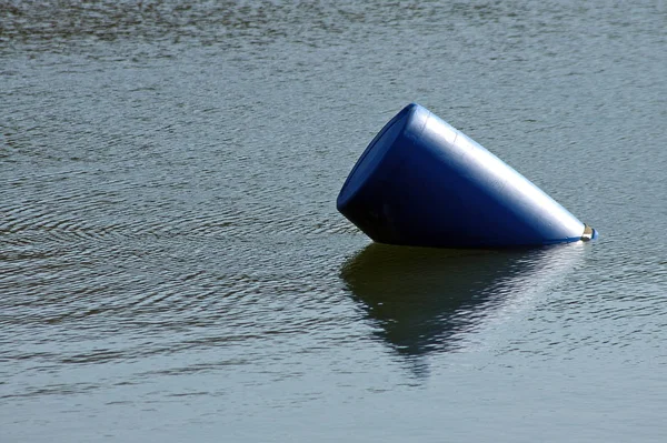 Single Boat Lake — Stock Photo, Image