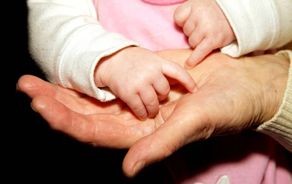 Den Kleinen Finger Bekommen — Stockfoto