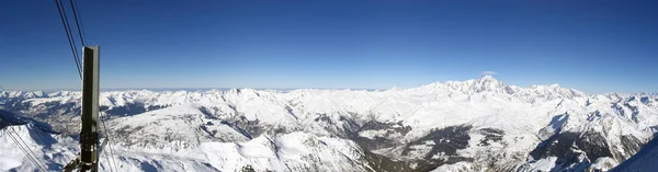 Vista Panorâmica Bela Paisagem Alpes — Fotografia de Stock