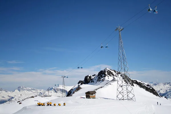 Gondola Davos Parsenn — Stock fotografie