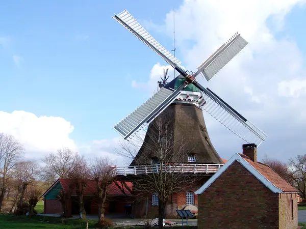 Moulin Vent Énergie Électrique Alternative — Photo