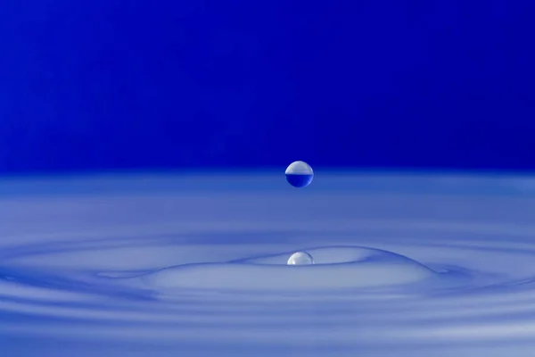 Płyn Krople Wody Krople Deszczu — Zdjęcie stockowe