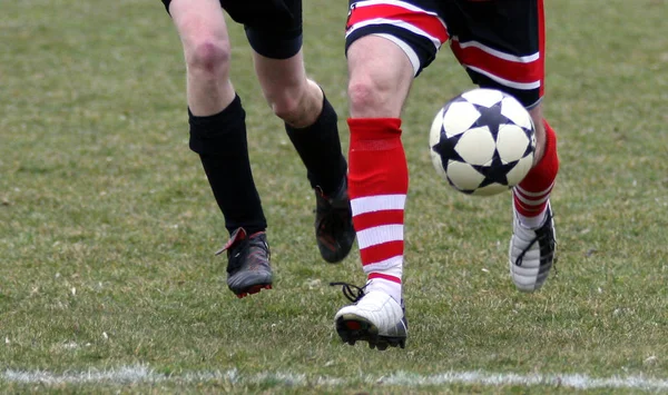 Vista Panoramica Del Concetto Sport Calcistico — Foto Stock