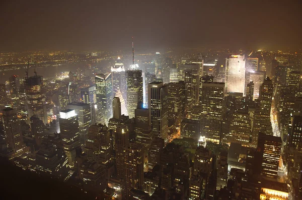 Vue Panoramique Sur Majestueuse Ville Urbaine — Photo