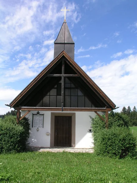 Festői Kilátás Gyönyörű Kápolna Épület — Stock Fotó