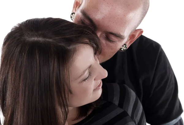 Retrato Una Pareja Joven —  Fotos de Stock