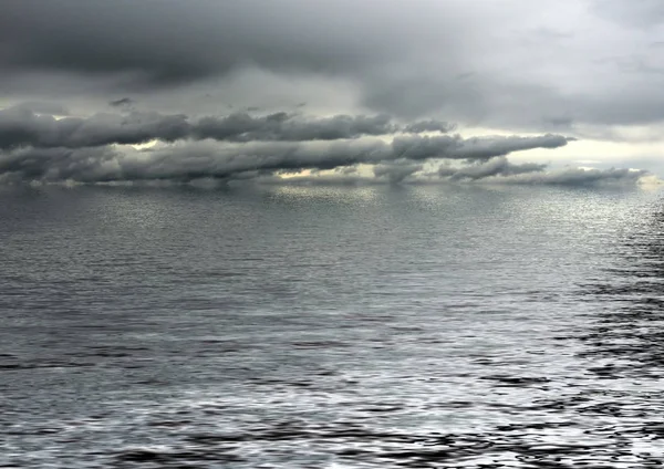 Mar Negro Nubes Cielo —  Fotos de Stock