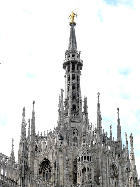 Vista Panorámica Majestuosa Arquitectura Catedral — Foto de Stock