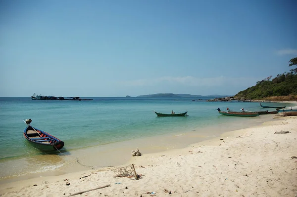 Bellissimo Paesaggio Tropicale Spiaggia — Foto Stock