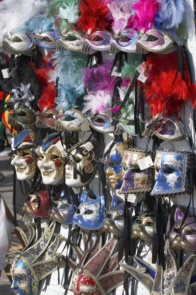 Maske Und Kostüme Karneval Venedig Italien — Stockfoto