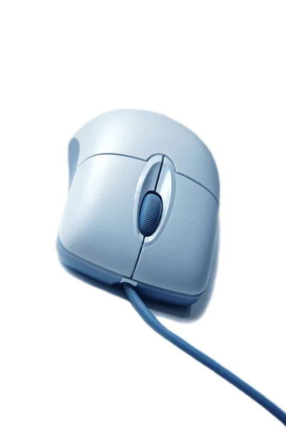 Mouse Del Computer Cliccando Dispositivo Elettronico — Foto Stock