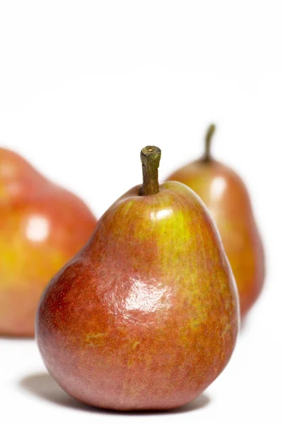 Peras Doces Saborosas Comida Frutos — Fotografia de Stock