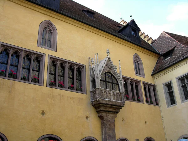Régi Városháza Regensburgban — Stock Fotó
