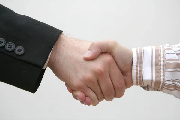 Close Handshaking Business Concept — Stock Photo, Image