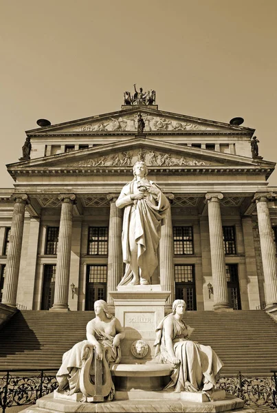 Schauspielhaus Gendarmenmarkt Βερολίνο — Φωτογραφία Αρχείου