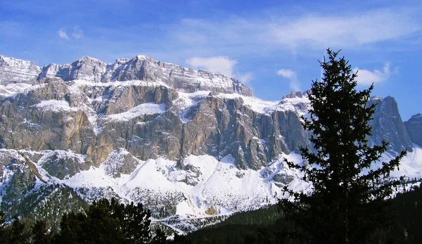 Bela Paisagem Montanhas Dolomitas — Fotografia de Stock