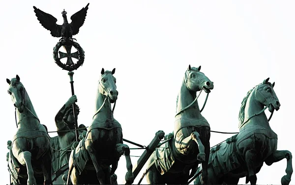 Estátua Liberdade Cidade Londres — Fotografia de Stock