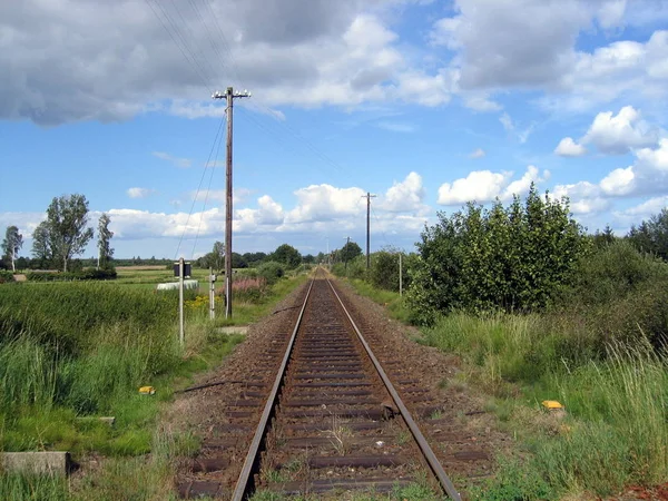 Vue Panoramique Sur Campagne Orientation Sélective — Photo