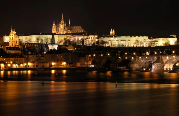 Вид Прага Чехия — стоковое фото