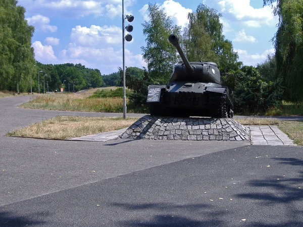 Old Military Tank Park — Stock Photo, Image