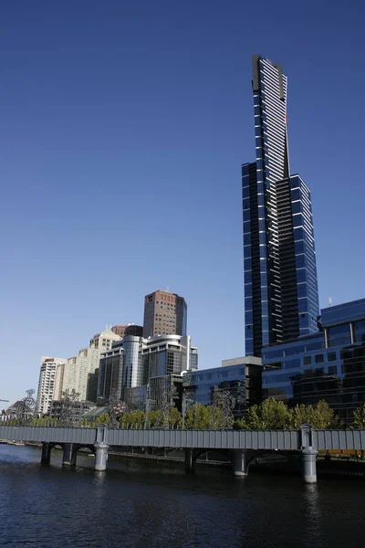 Vista Panorâmica Majestosa Cidade Urbana — Fotografia de Stock