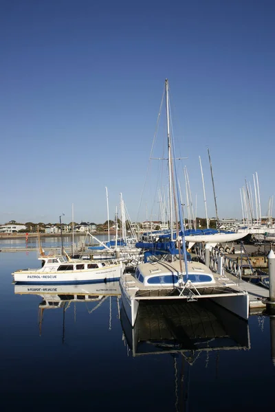 Vue Panoramique Sur Magnifique Port — Photo