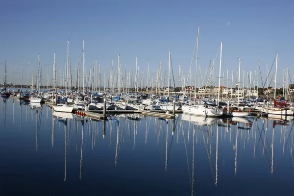 Malowniczy Widok Piękny Port — Zdjęcie stockowe