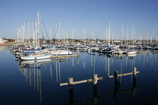 Scenic View Beautiful Harbor — Stock Photo, Image