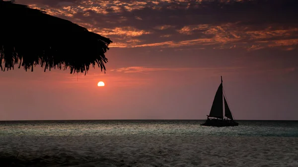 Aruba Španělské Laguně — Stock fotografie